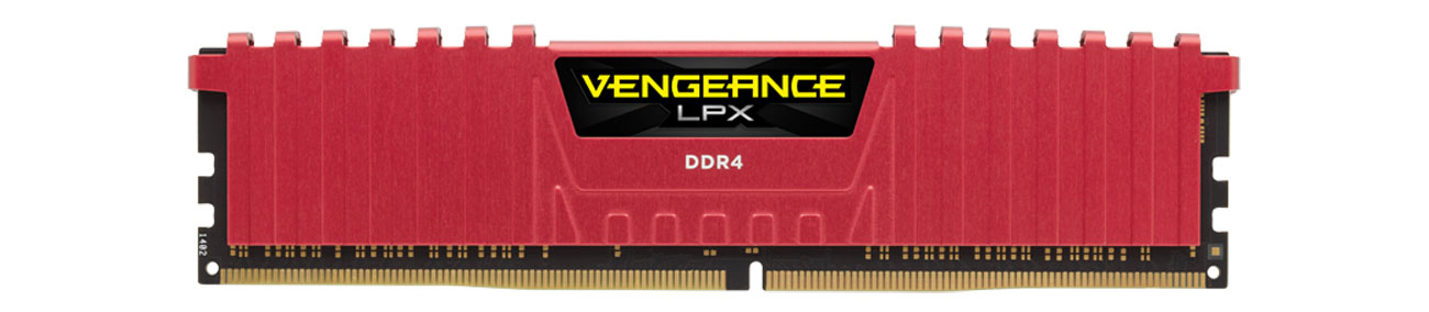 Corsair 8GB 2400MHz Vengeance LPX RED CL16 CMK8GX4M1A2400C16R