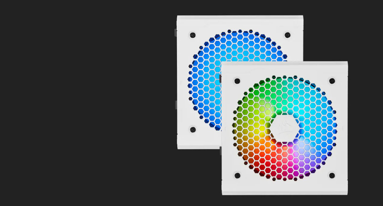 Corsair CX650F RGB 650W - Пiдсвiчування