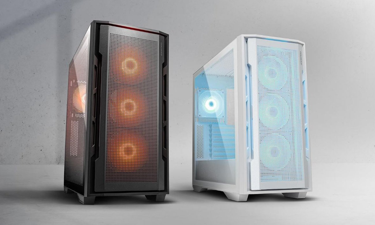 Установленные компоненты Cougar Uniface