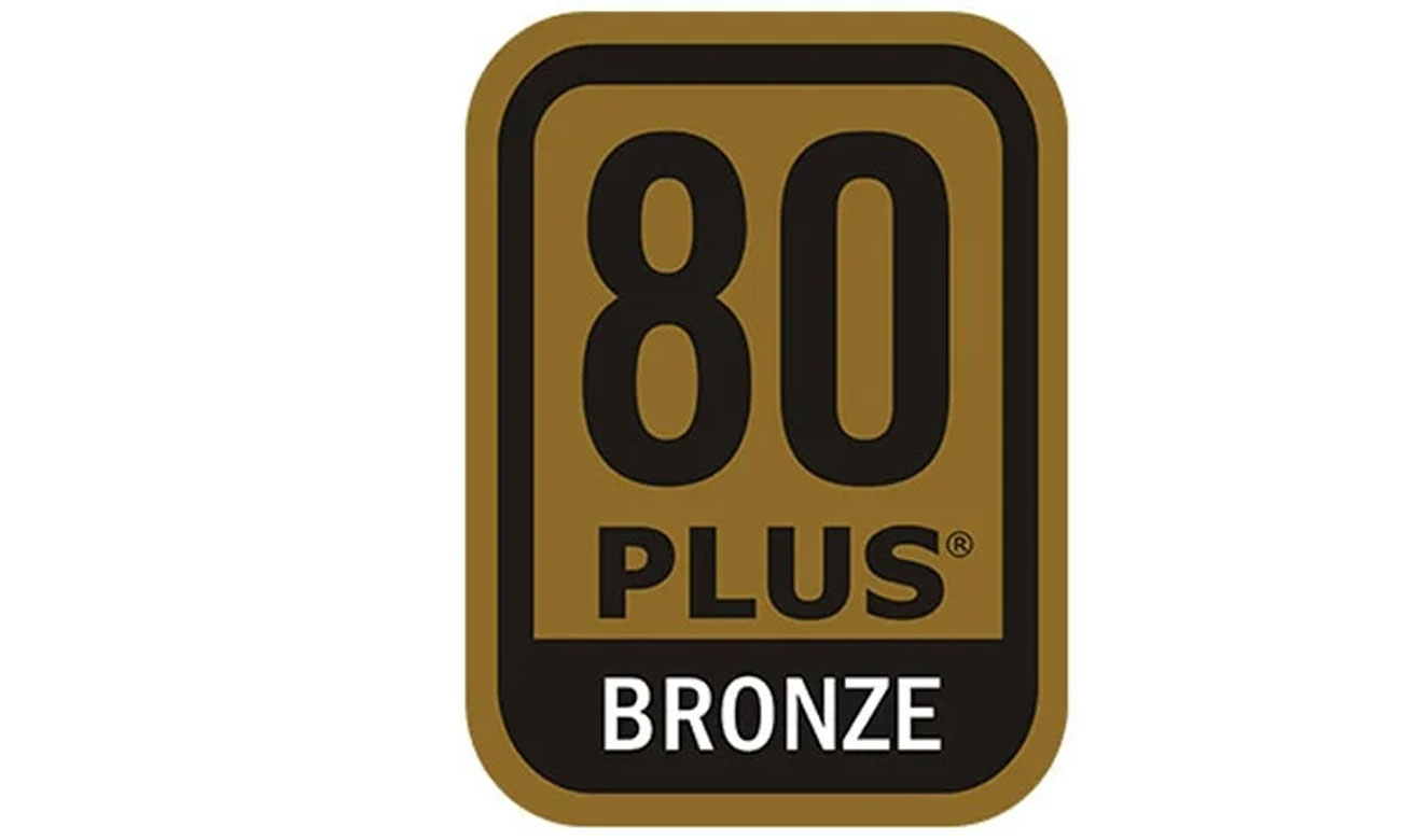 Сертифiкат 80 Plus Bronze