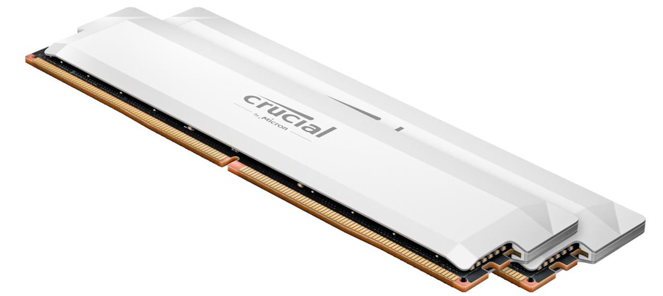 RAM Crucial 32 ГБ (2x16 ГБ) 6000 МГц CL36 Pro Overclocking White