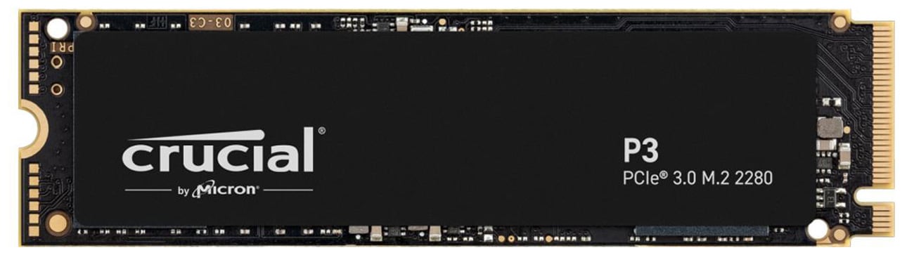 M.2 Crucial P3 SSD – вид спереду