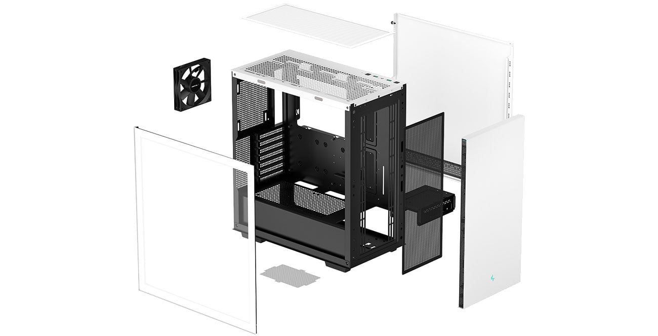 Охлаждение Deepcool CH510 White