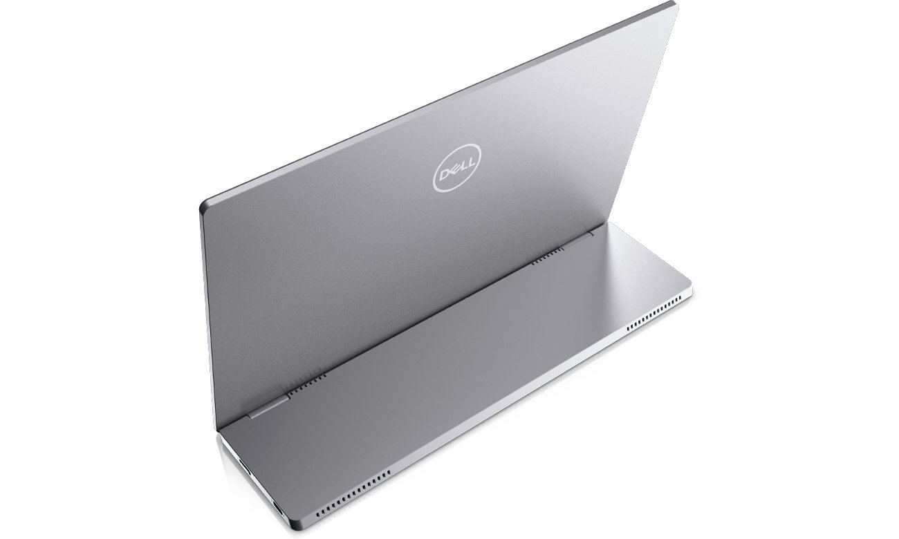 Dell P1424H, вид зверху на задню кришку та підставку