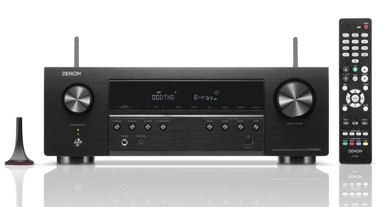 Ресивер Denon AVR-S660H черный