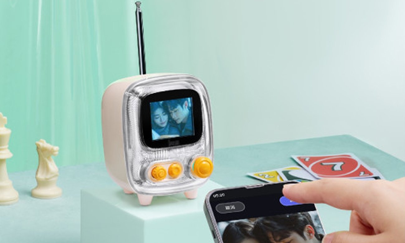 Піксельна колонка Divoom Tivoo 2. Bluetooth колонка біла