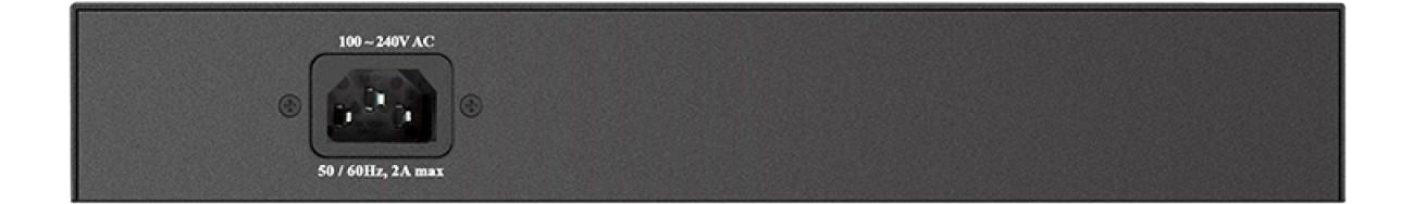 D-Link DGS-1008MP вид ззаду