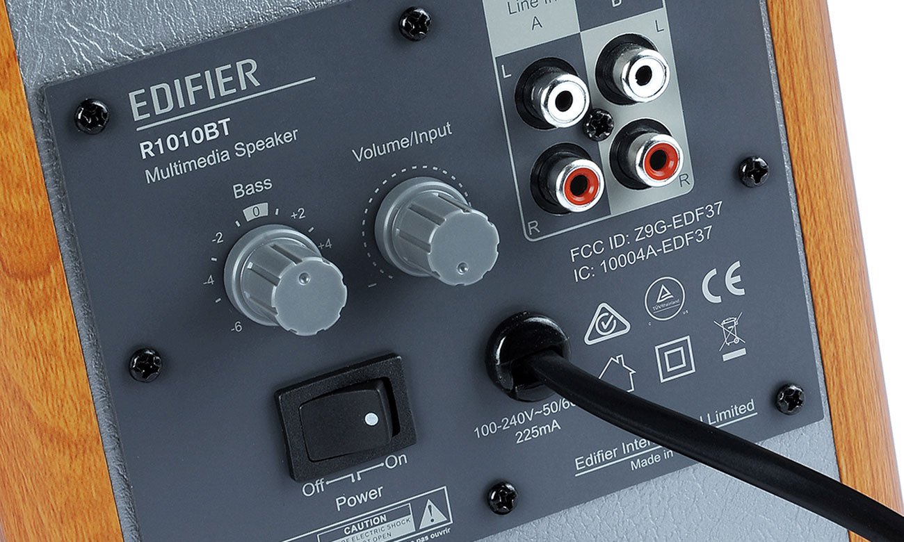 Роз'єми Edifier R1010BT