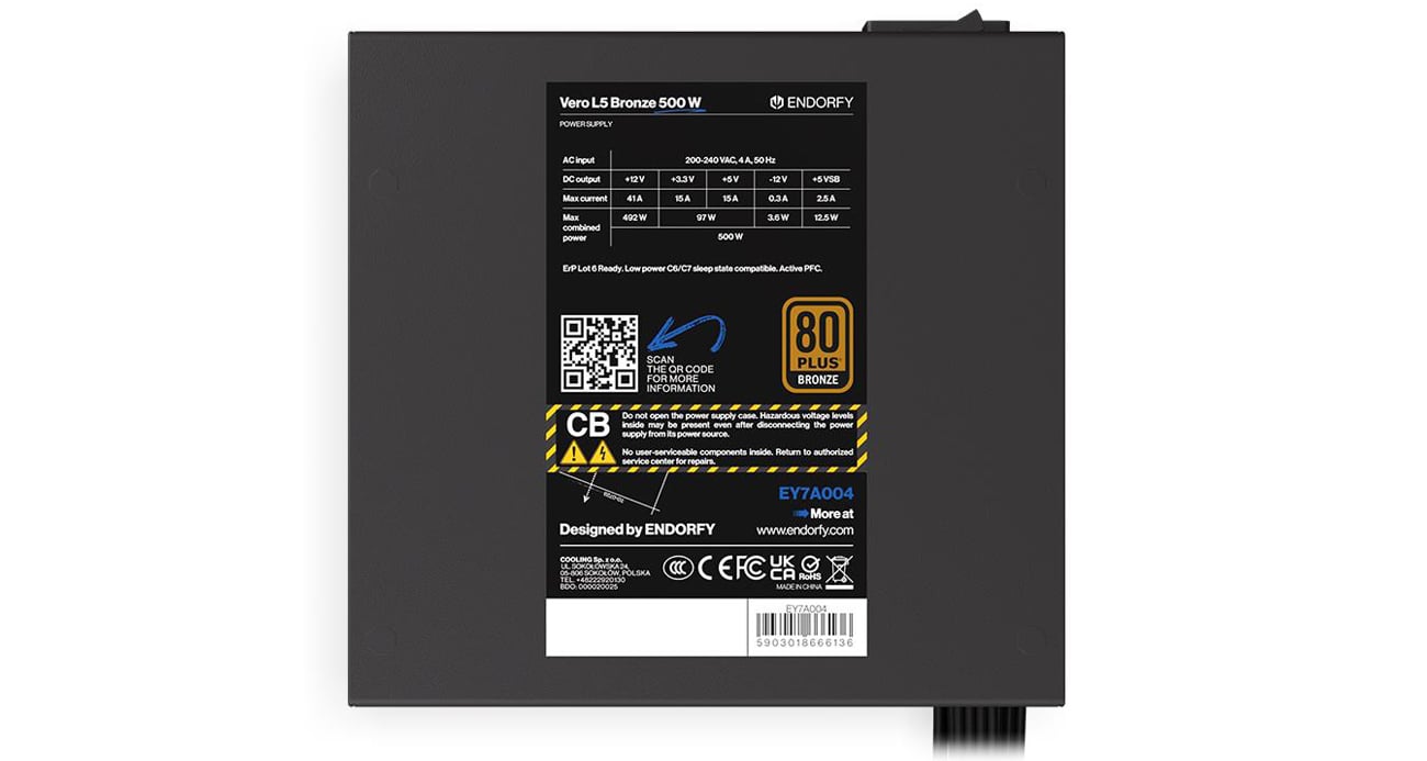 Сертифікат 80 Plus Bronze