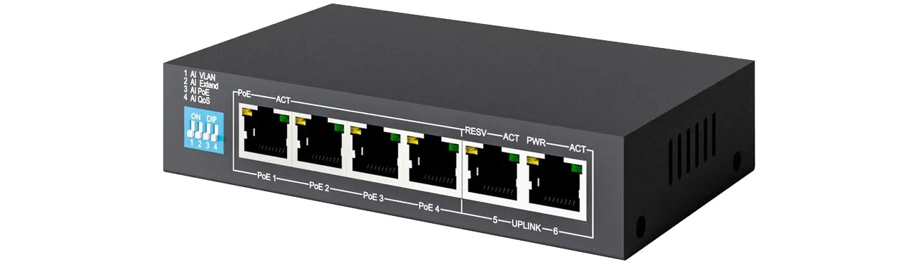 Перемикач ExtraLink 6p KRIOS