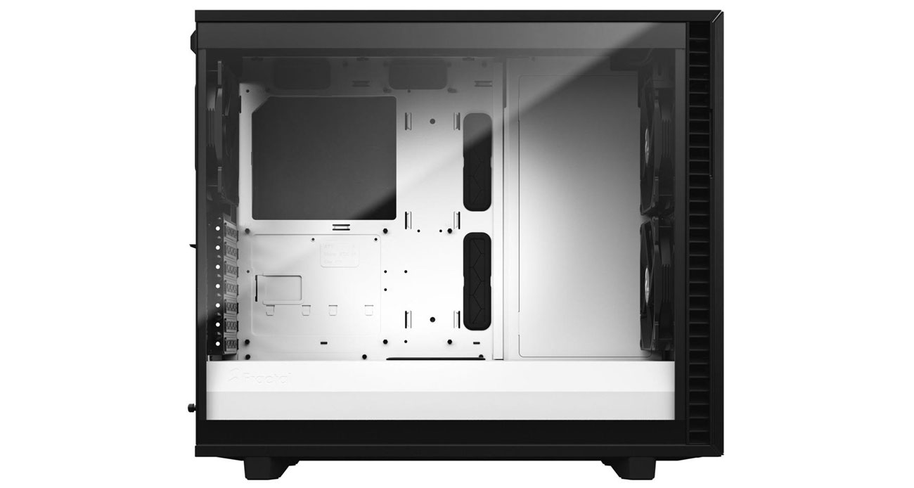 Корпус Fractal Design Define 7 черно-белый TG Clear Tint