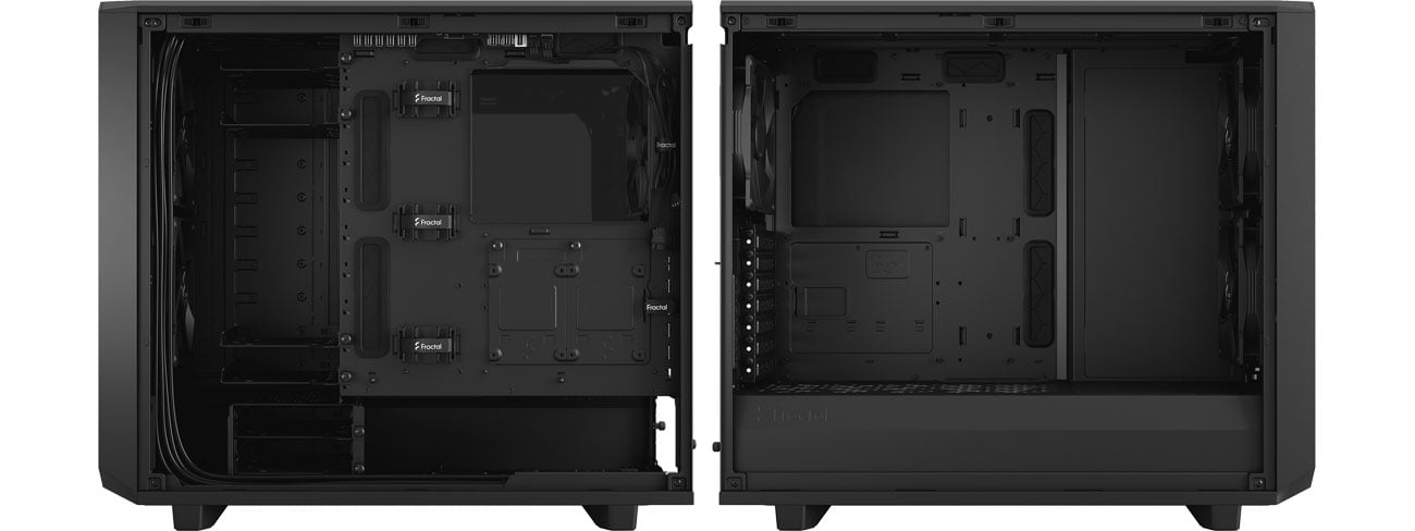 Fractal Design Meshify 2 Black TG Dark Tint - Інтер'єр