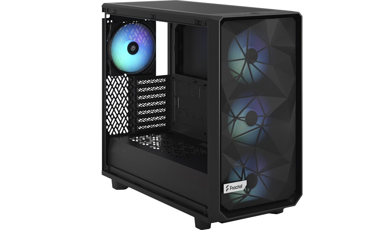 Чохол Fractal Design Meshify 2 Lite RGB Black TG Light з вентиляцією