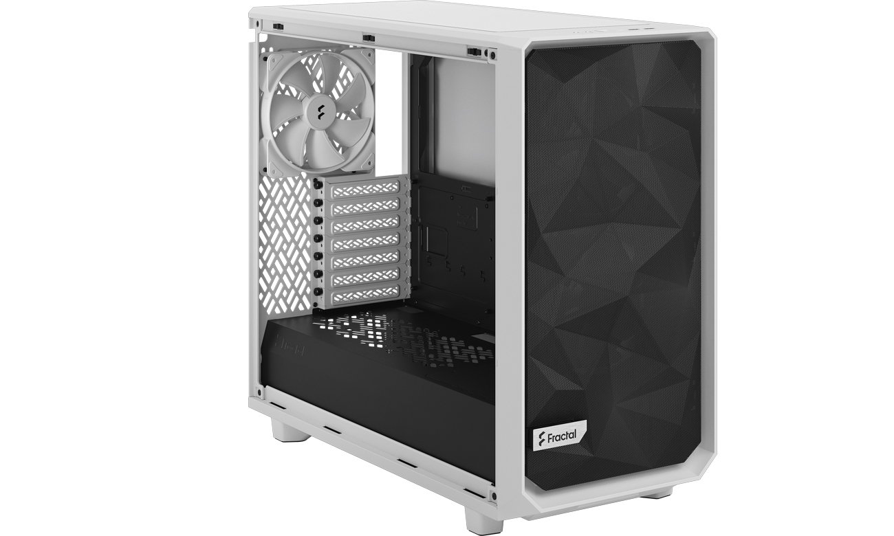 Fractal Design Meshify 2 Lite White TG Прозорий корпус комп'ютера з вентиляцією