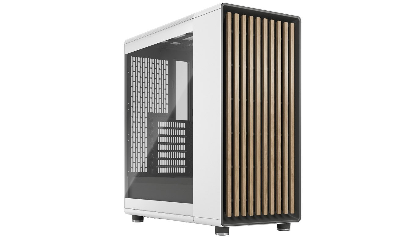 Прозорий корпус Fractal Design North Chalk White TG