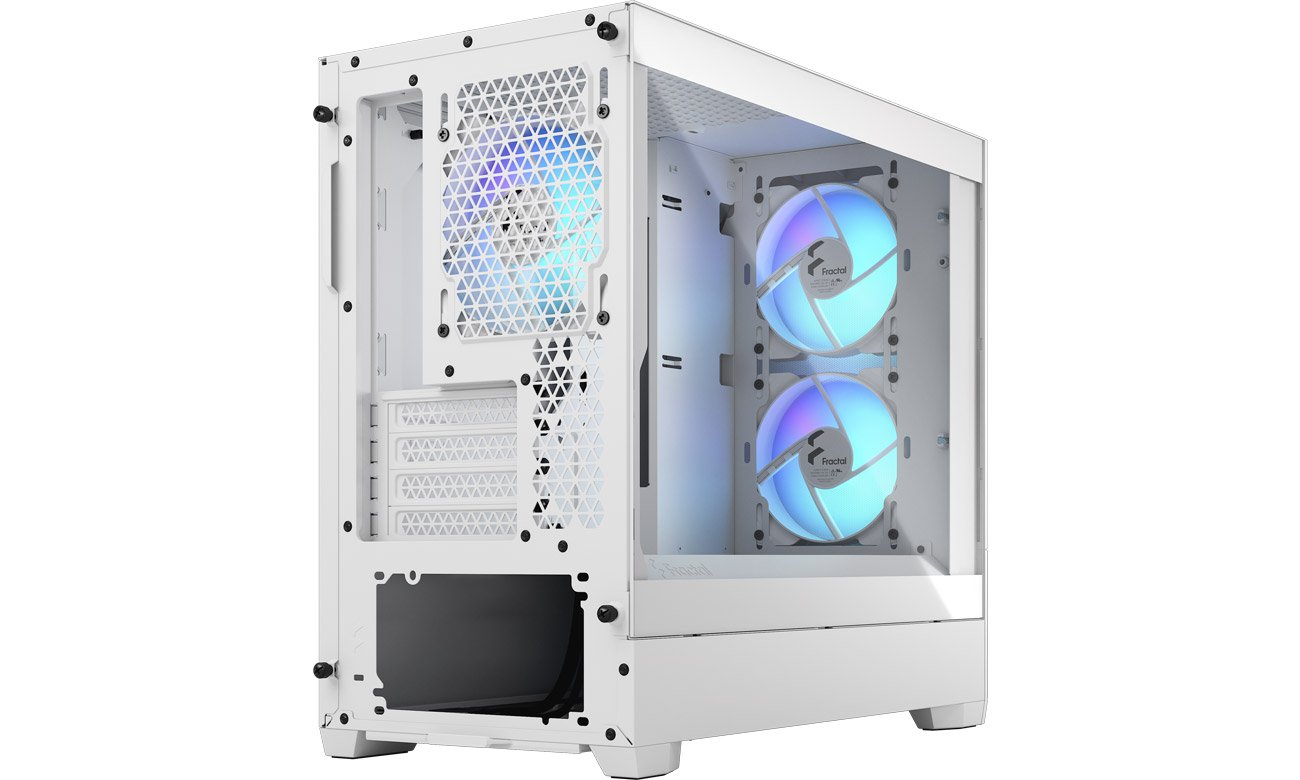 Fractal Design Pop Mini Air RGB White TG Clear Tint