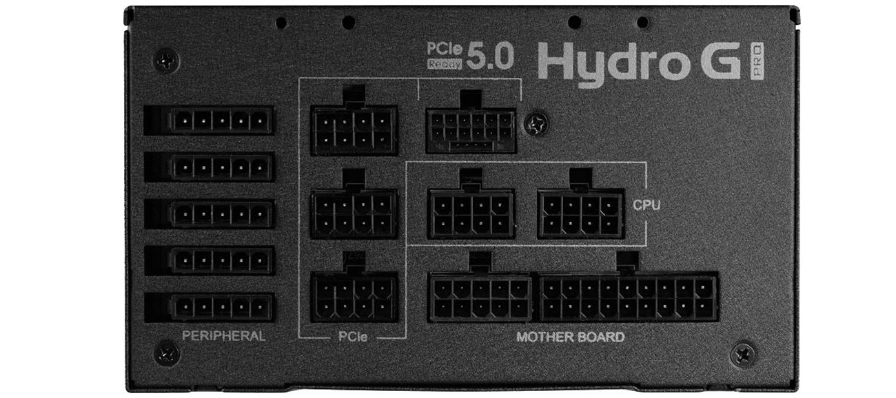 Разъемы блока питания Fortron Hydro G PRO PCIe5.0 1000 Вт