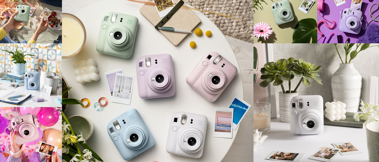 Мгновенная камера Fujifilm INSTAX mini 12 Pastel Blue