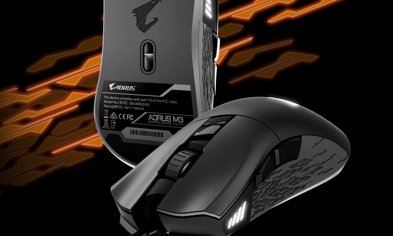 Ергономіка Gigabyte AORUS M3