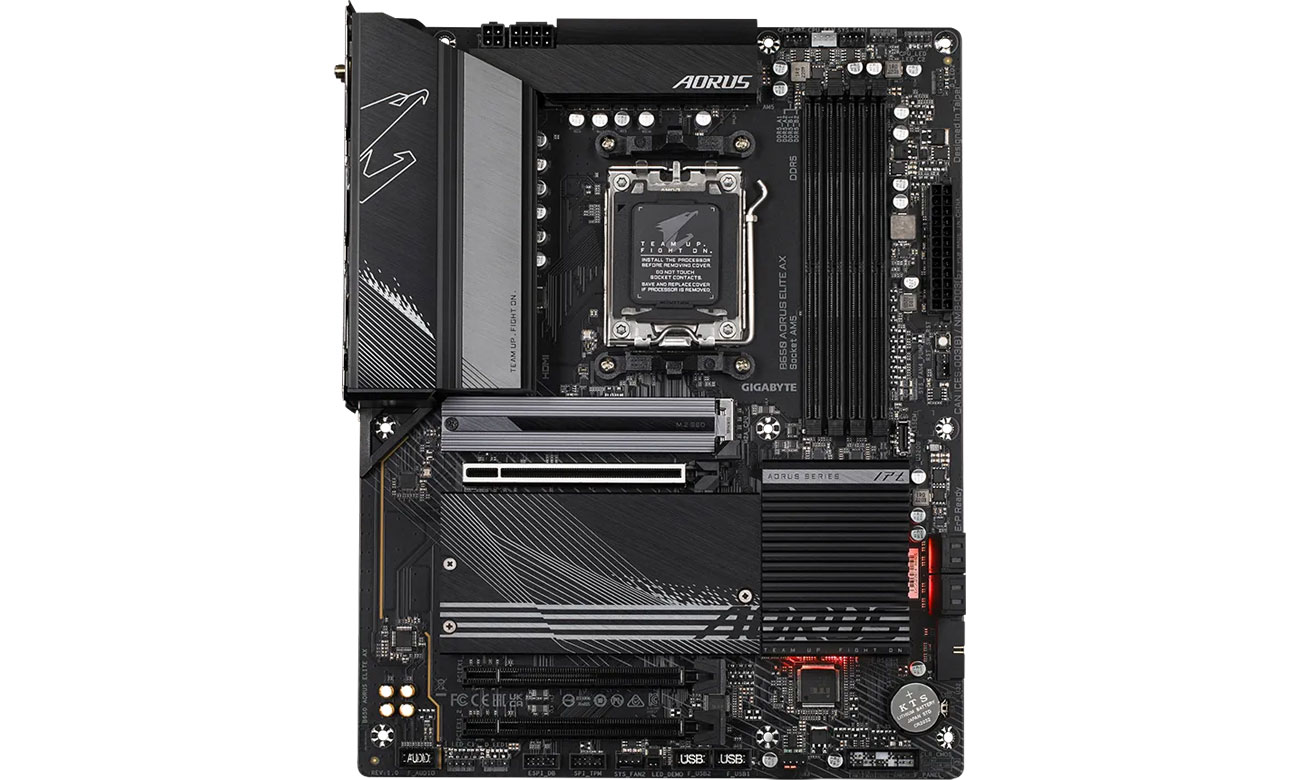 Кулер Gigabyte B650 AORUS ELITE AX