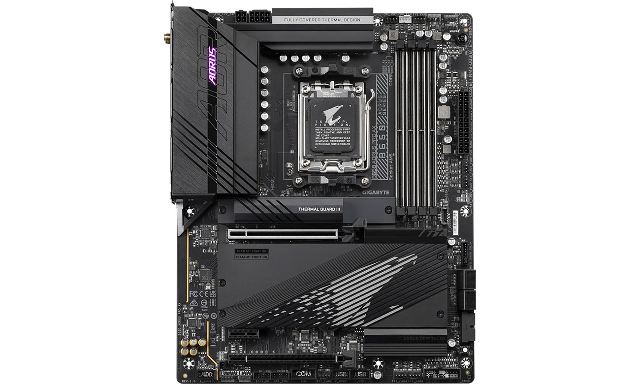 Кулер Gigabyte B650 AORUS PRO AX