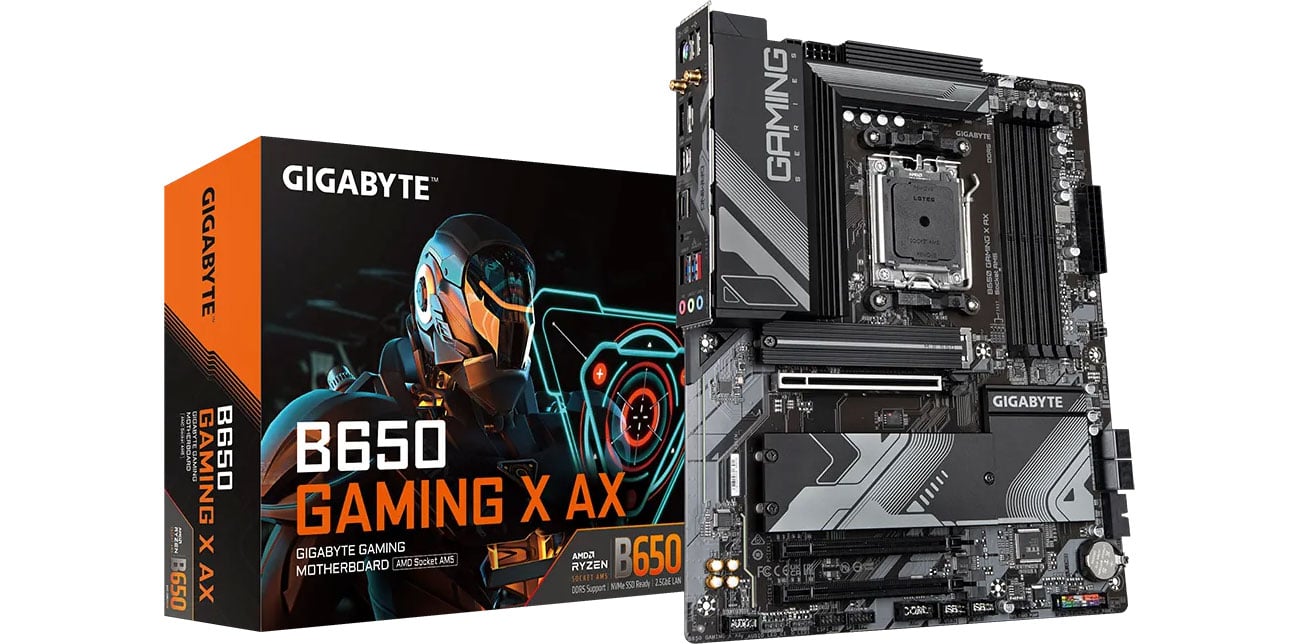 Материнская плата Gigabyte B650 GAMING X AX в коробке