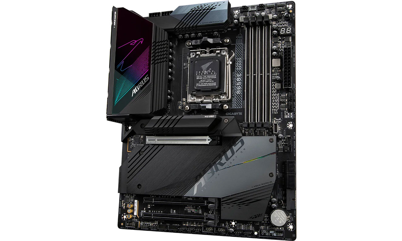 Разъемы Gigabyte B650E AORUS MASTER