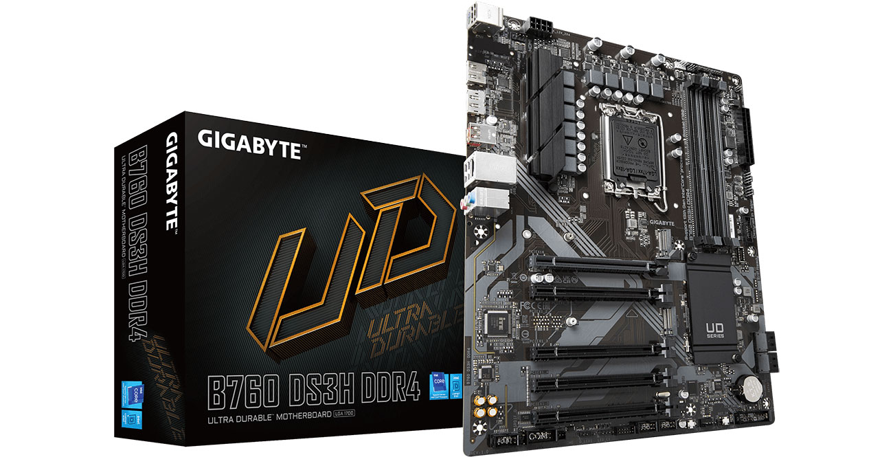 Материнская плата Gigabyte B760 DS3H DDR4 в коробке