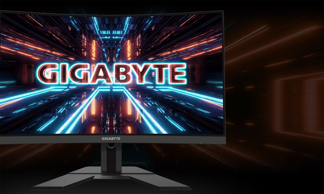 Изогнутый игровой монитор Gigabyte G27QC