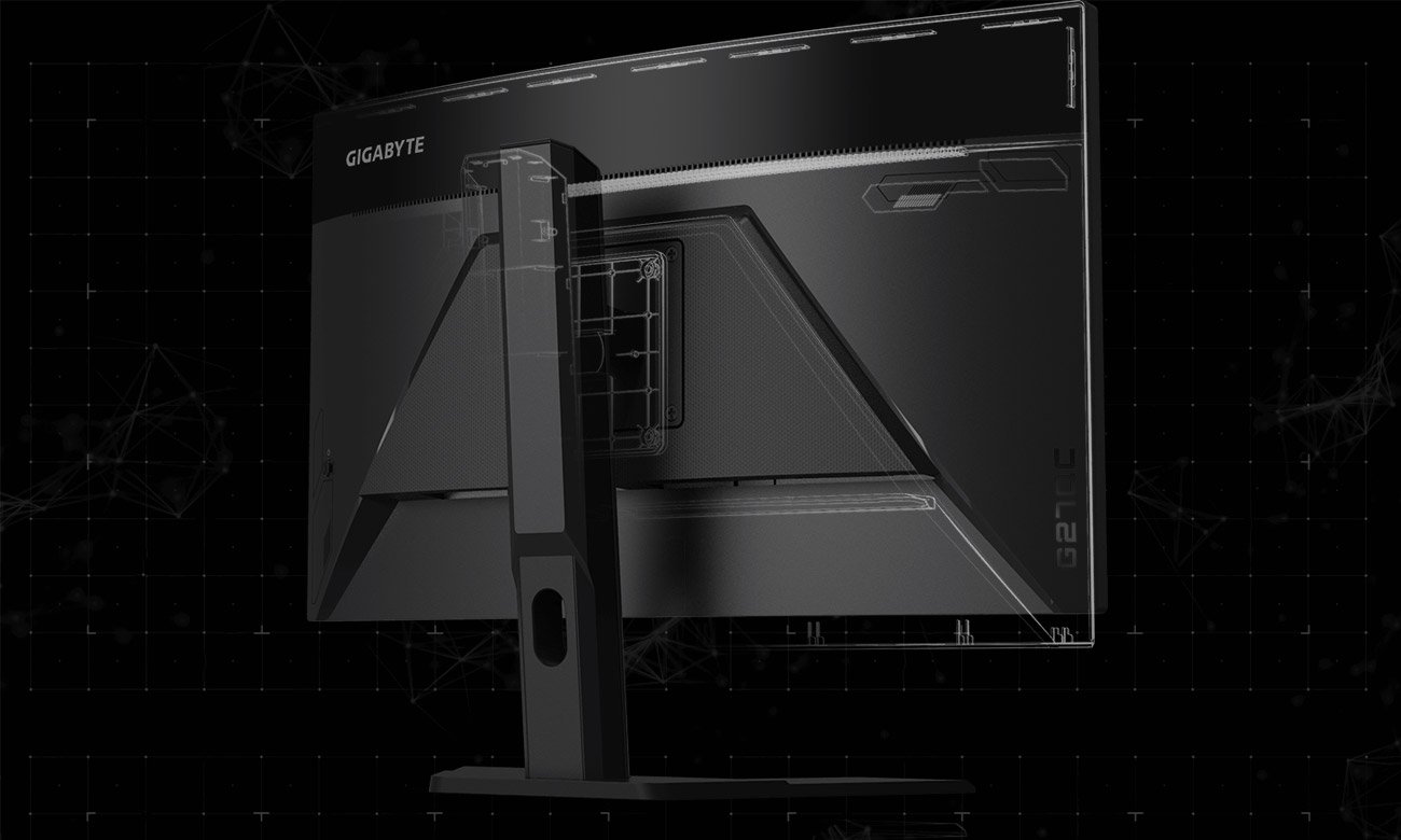 Изогнутый игровой монитор Gigabyte G27QC