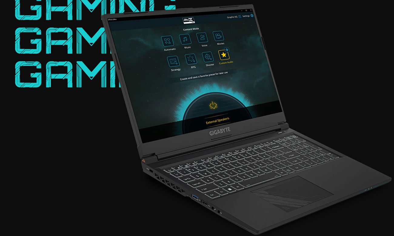 iгровий ноутбук Gigabyte G5 MF