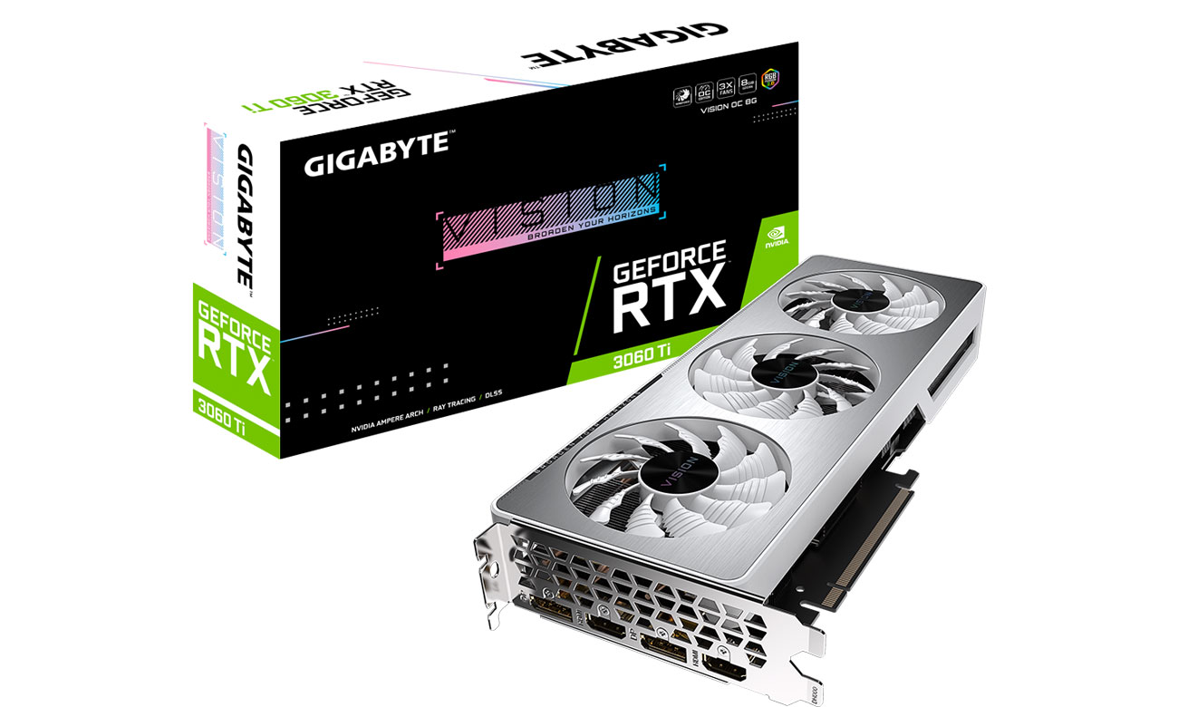 Gigabyte GeForce RTX 3060 Ti VISION OC LHR 8 ГБ