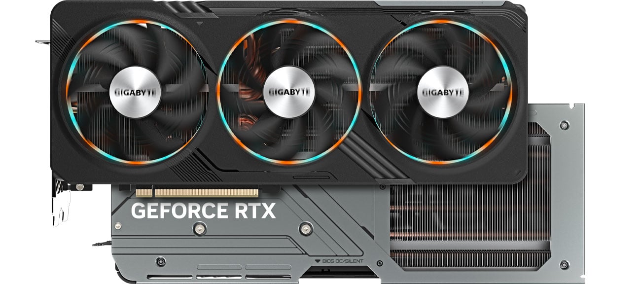 Охлаждение Gigabyte GeForce RTX 4070 SUPER GAMING OC