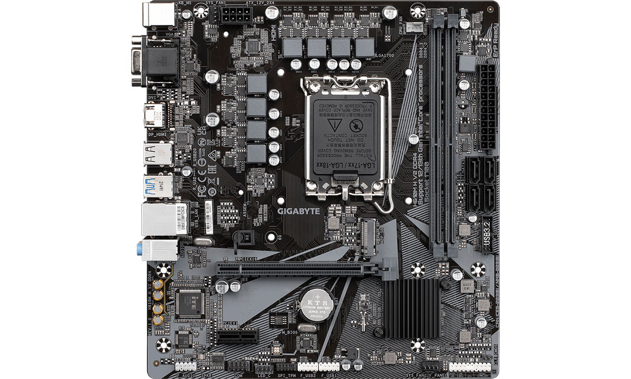 Блок живлення Gigabyte H610M H V2 DDR4