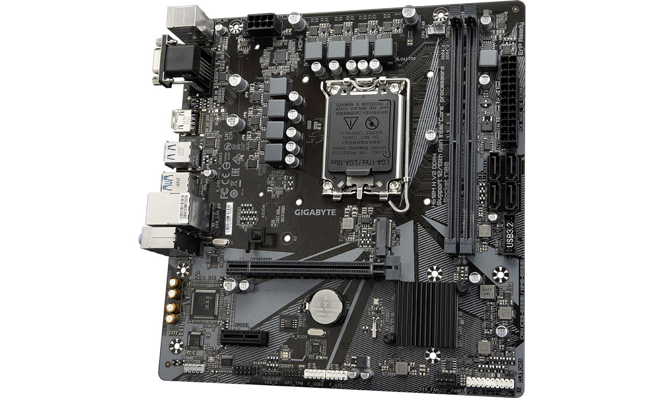 Роз',єми Gigabyte H610M H V2 DDR4