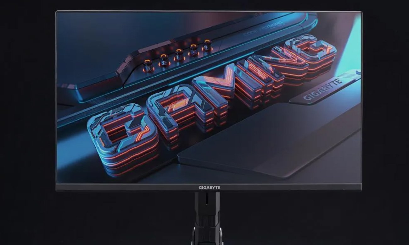 Gigabyte M32U AE EK вид спереди