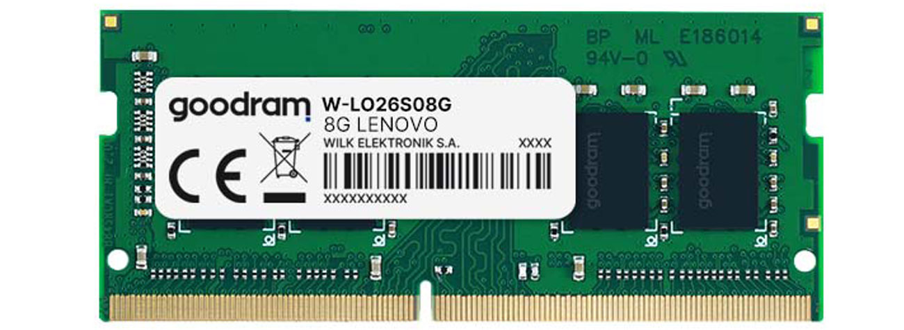 Оперативная память GOODRAM предназначена для lenovo