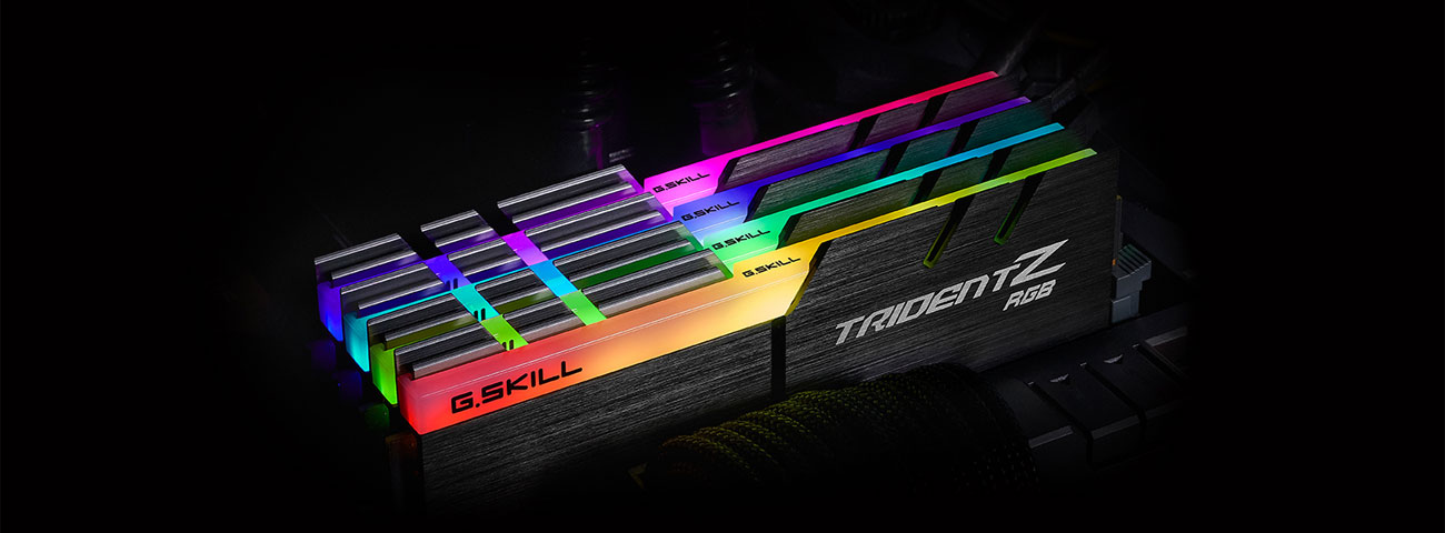 RAM DDR4 G.SKILL 16GB 4000MHz Trident Z RGB