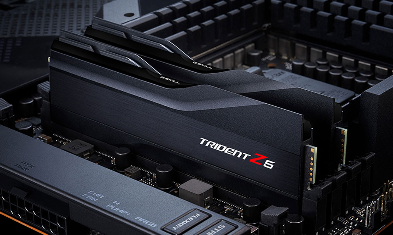 Чорний алюмінієвий радіатор G.Skill Trident Z5