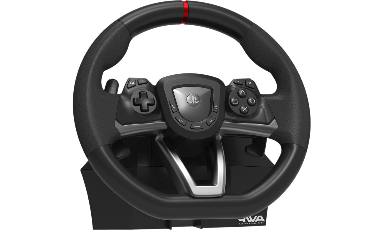 HORI Racing Wheel APEX для ПК/PS5/PS4 - кутовий вигляд спереду