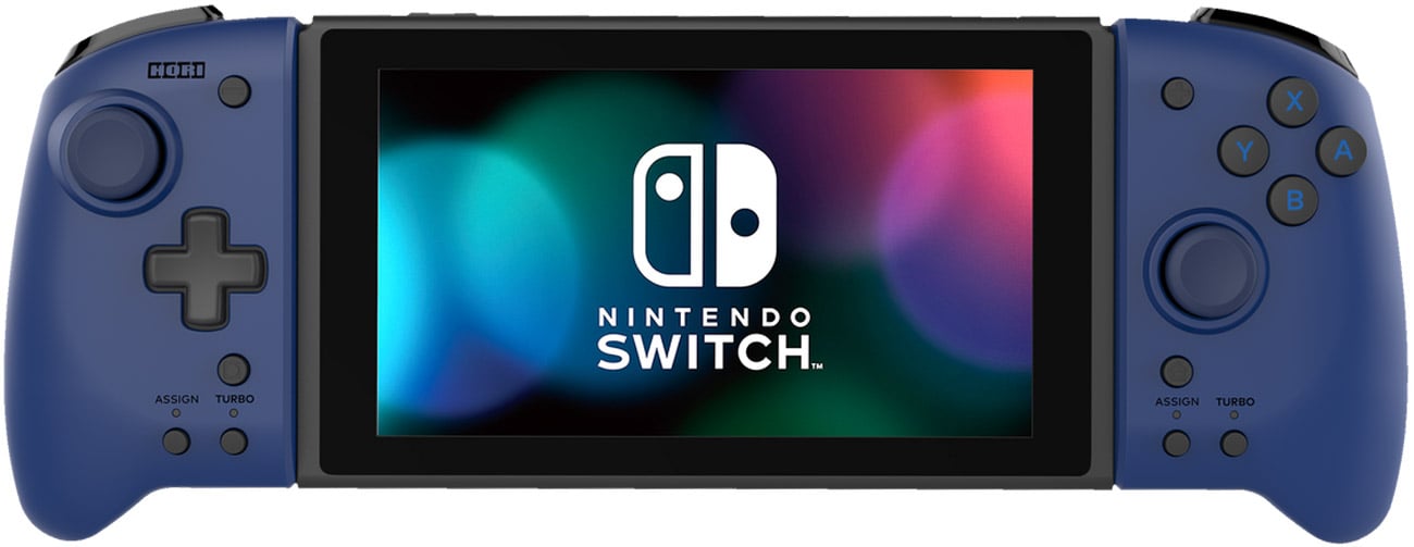 Контролер HORI Split Pad Pro для Nintendo Switch Blue – вид ззаду