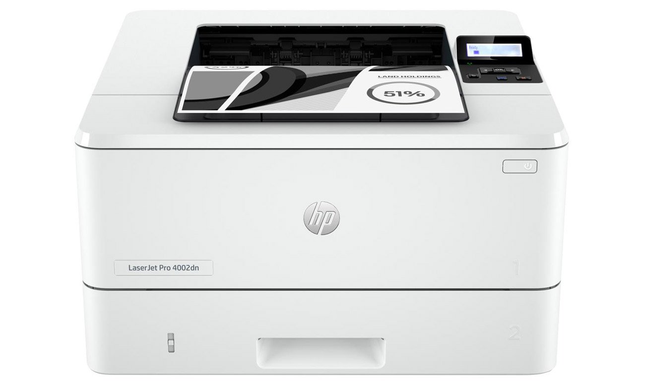 HP LaserJet Pro 4002dn, вид спереду