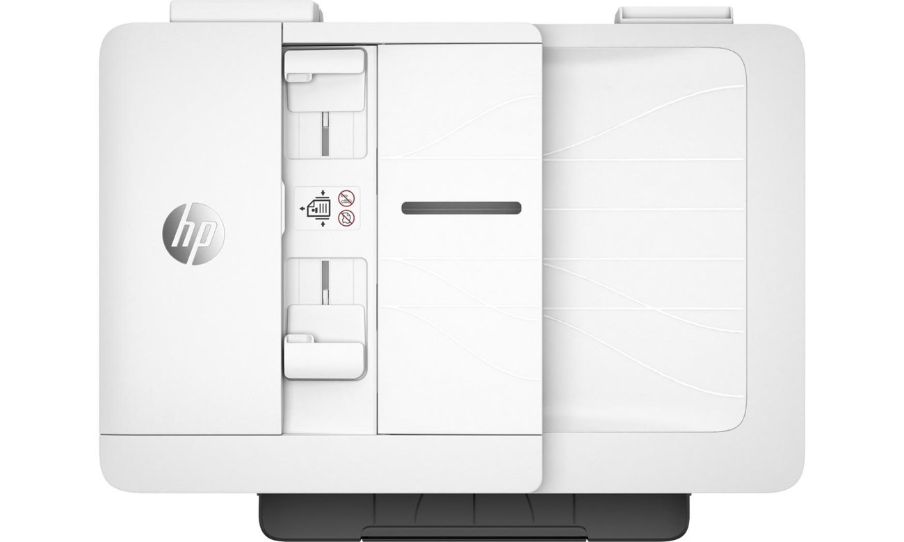 HP OfficeJet Pro 7740, вид зверху