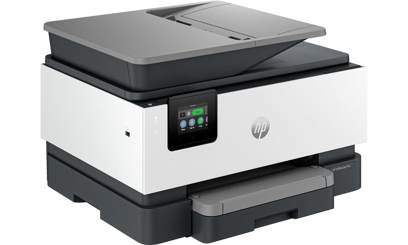 Вид HP OfficeJet Pro 9125e спереди