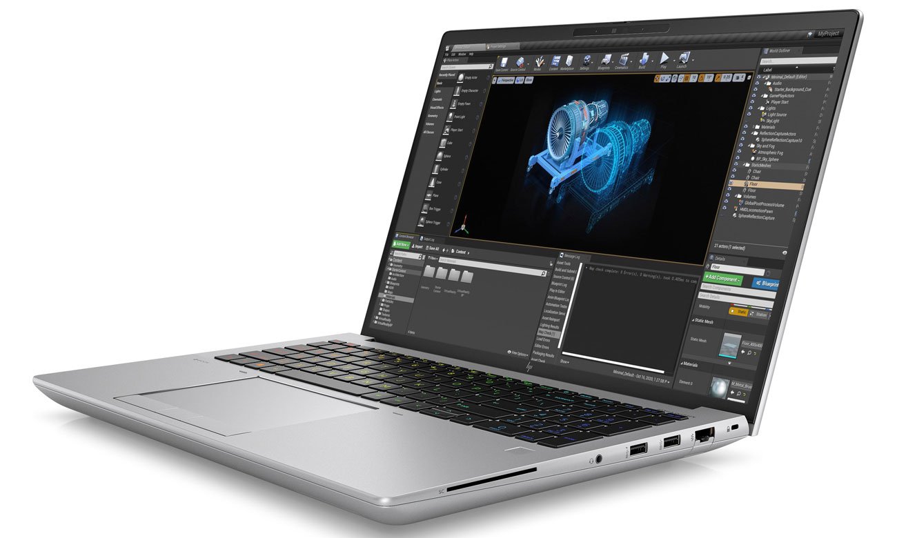 Зовнішній вигляд HP Zbook Fury 16 G10