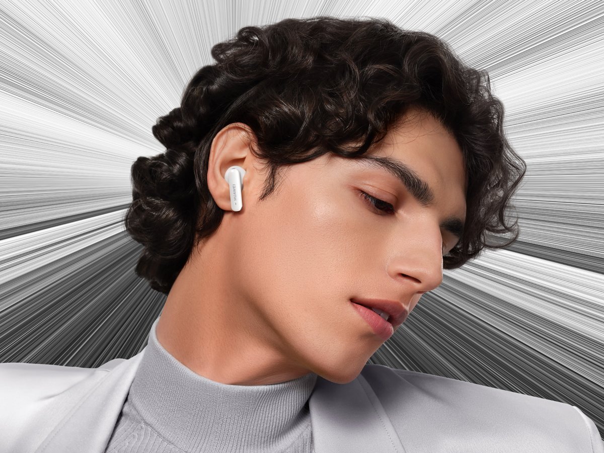 Беспроводные наушники Huawei FreeBuds 6i белые – стиль жизни