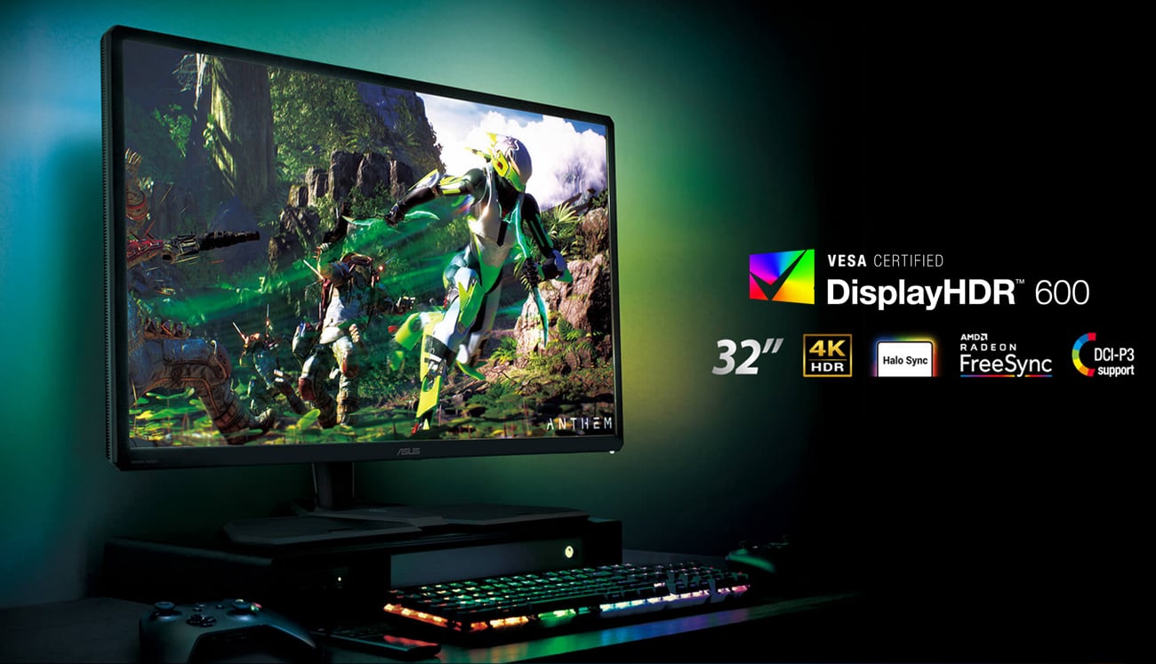 Консольный игровой монитор ASUS CG32UQ 4K HDR