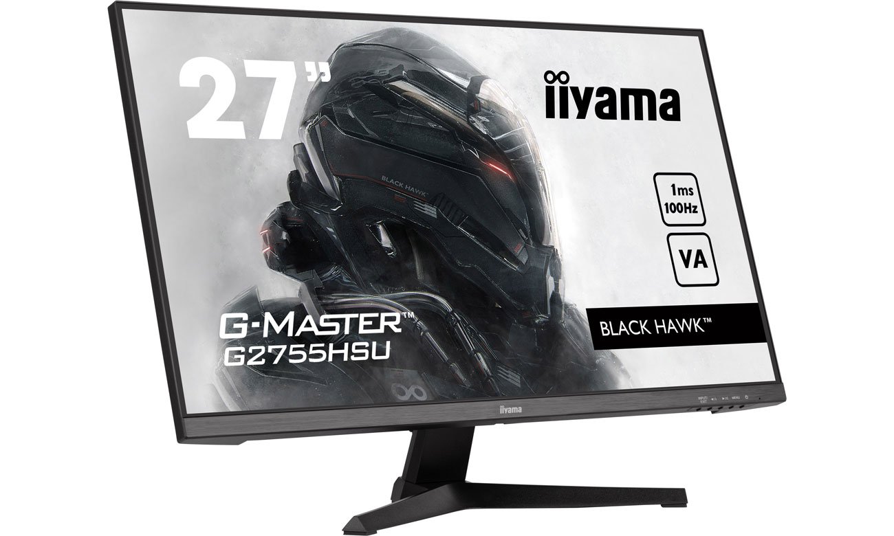 iiyama G-Master G2755HSU-B1 вид спереди