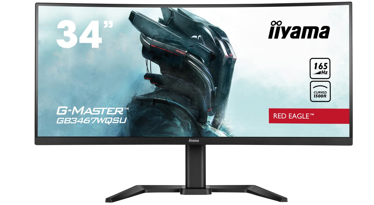 iiyama G-Master GB3467WQSU вид спереди