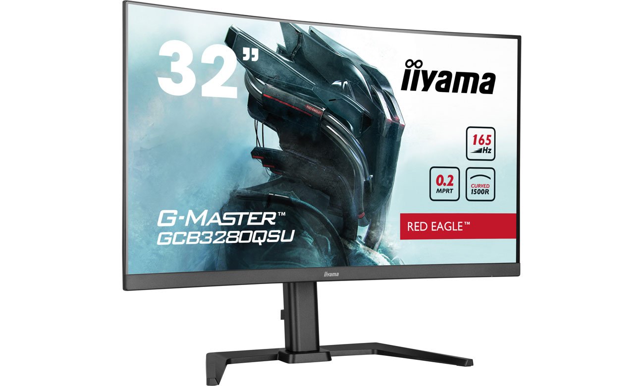 iiyama G-Master GCB3280QSU-B1 Red Eagle передний угол обзора